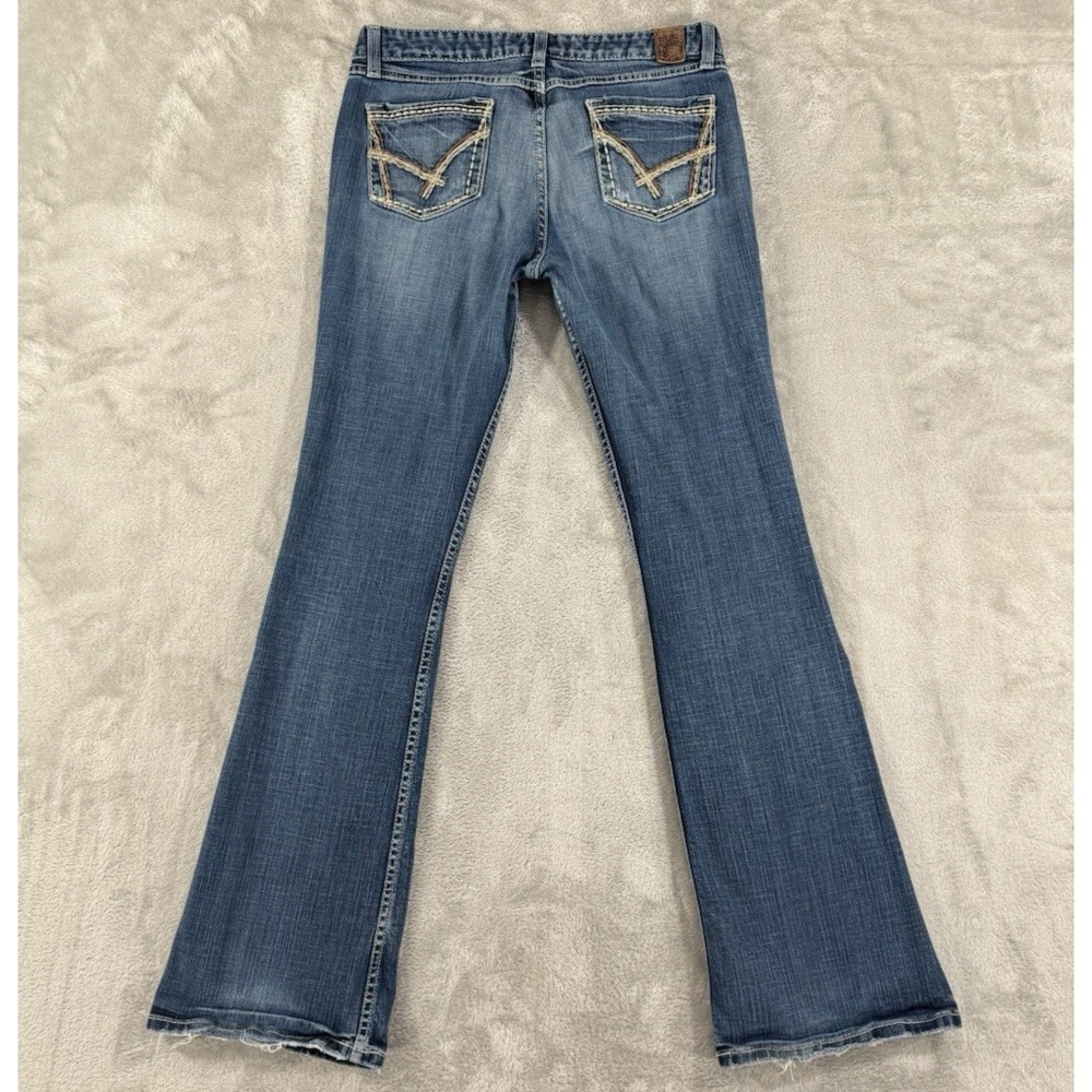 Buckle Women's Faded Blue Boot Cut Jeans